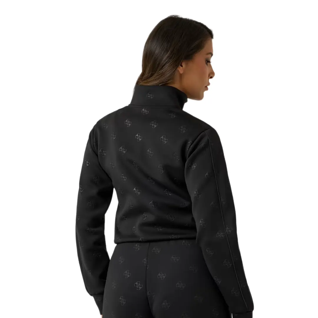Felpa Zip Donna - Nero - XS