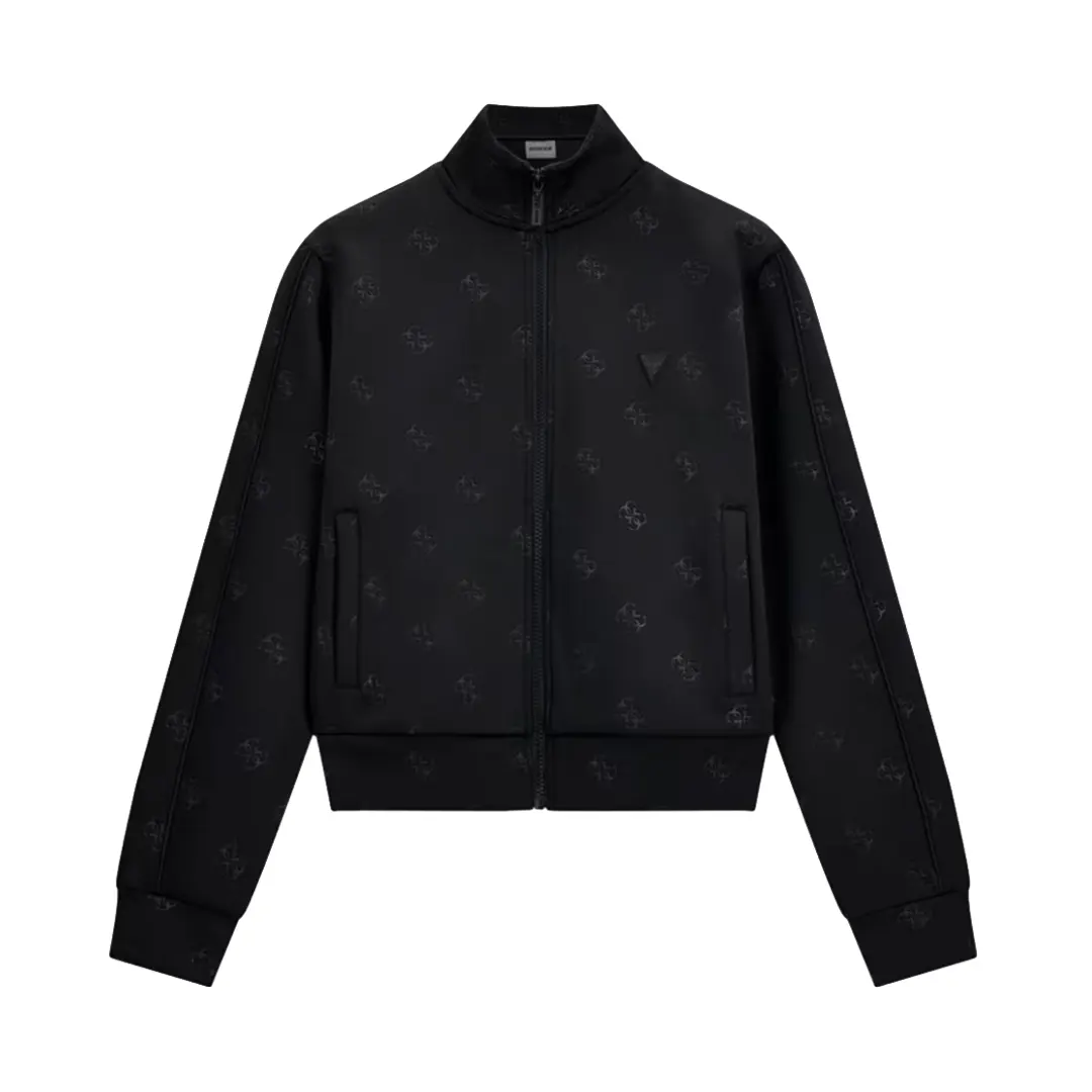 Felpa Zip Donna - Nero - XS