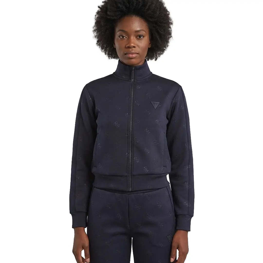 Felpa Zip Donna - Navy - XS