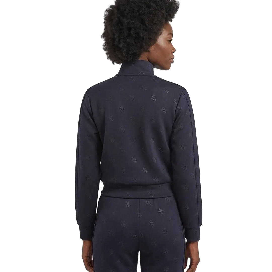 Felpa Zip Donna - Navy - XS
