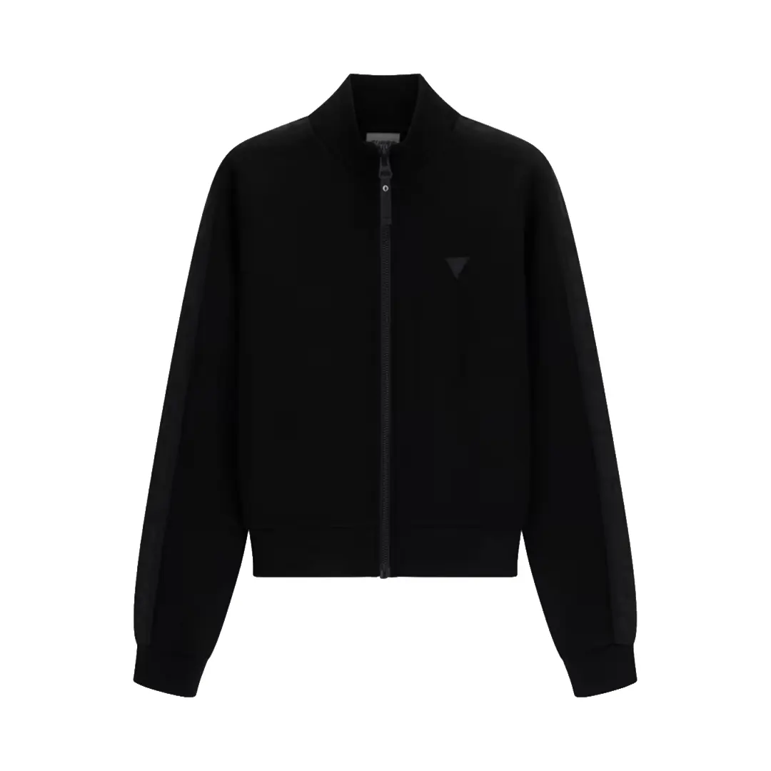 Felpa Zip Donna - Nero - XS