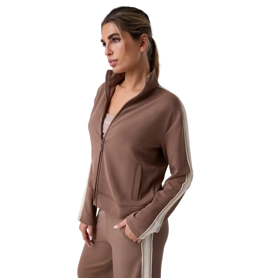Felpa Zip Donna
