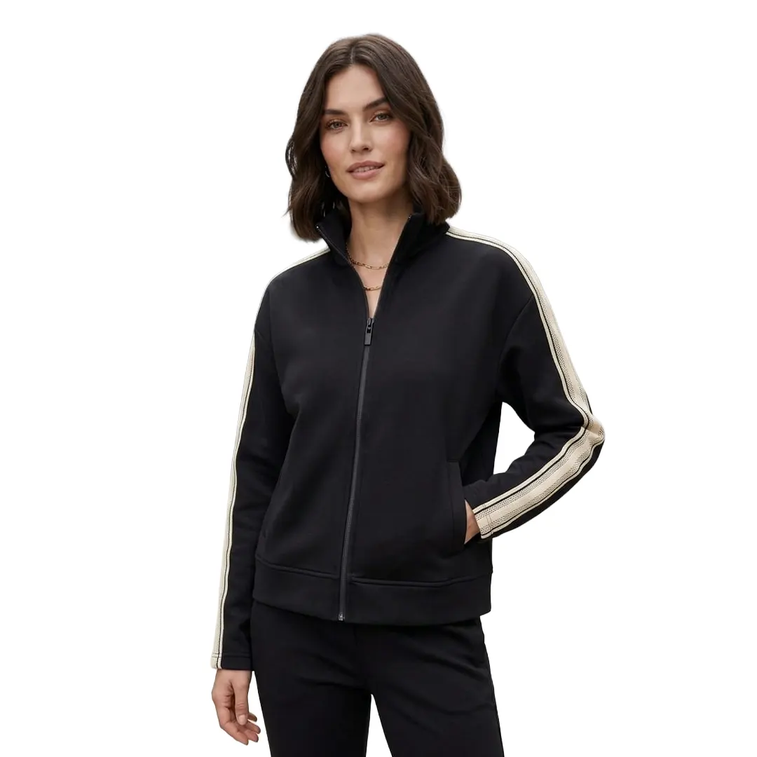 Felpa Zip Donna - Nero - XS