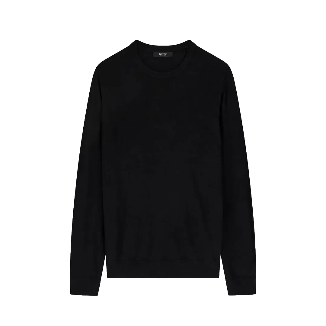 Maglia Misto Lana - Nero - S
