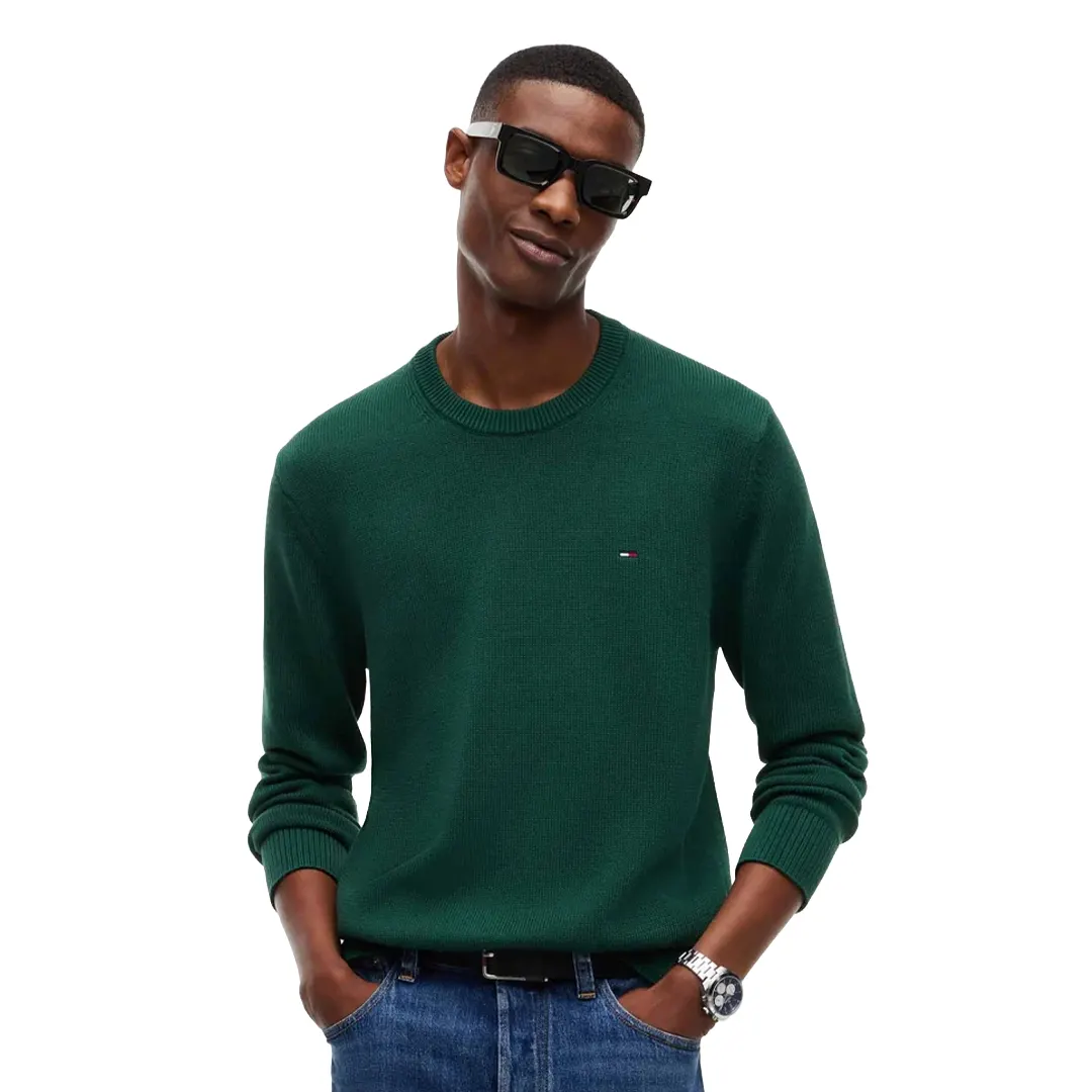 Maglione In Cotone - Velvet Green - S