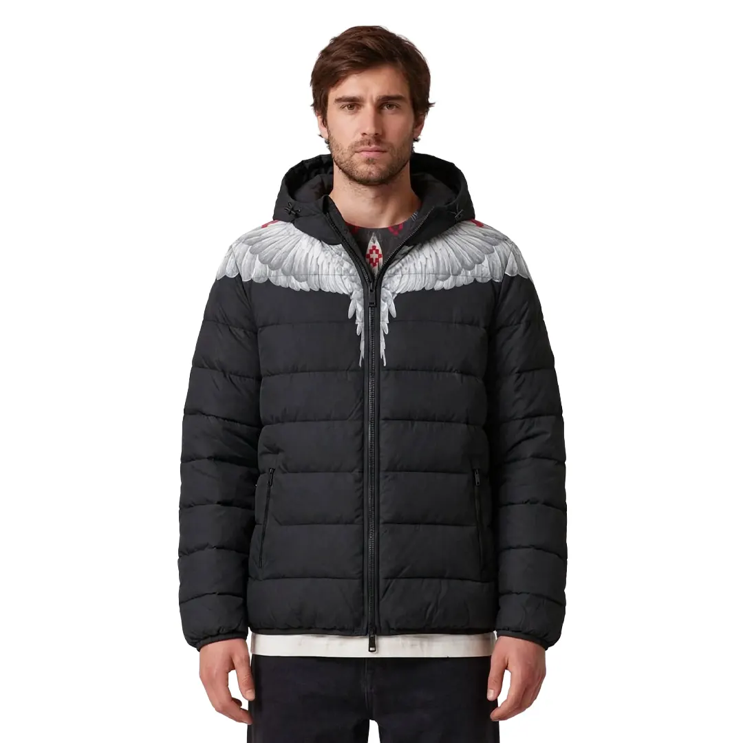 Giubbino Cappuccio - Nero - XS