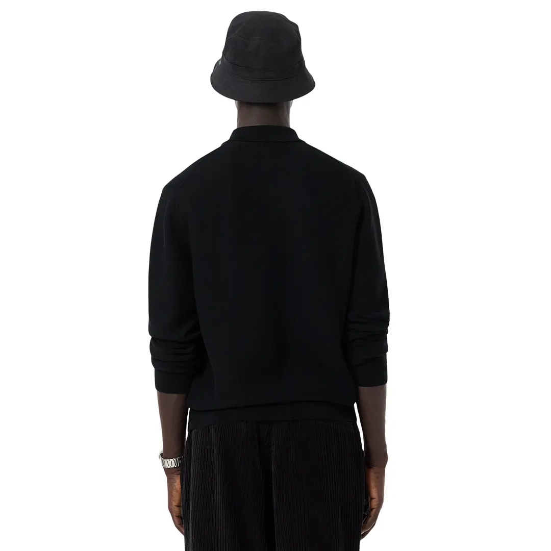 Polo Manica Lunga - Nero 031 - 3/S