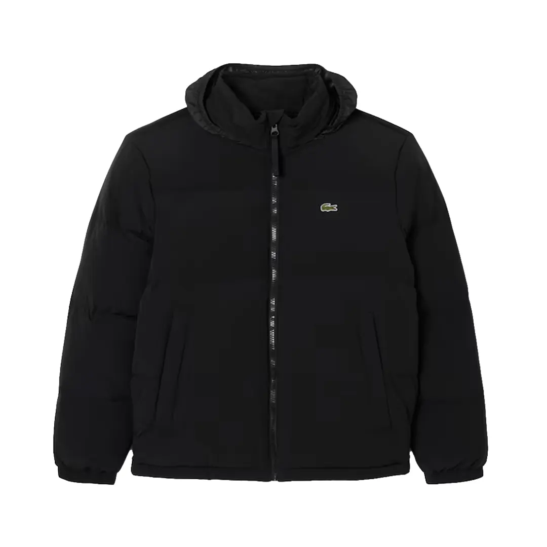 Giubbino Piumino Cappuccio - Nero 031 - 46