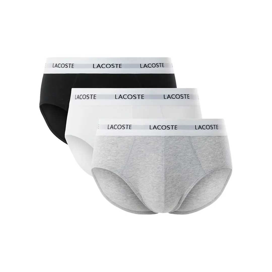 Set 3 Slip - Nero Bianco Grigio - S