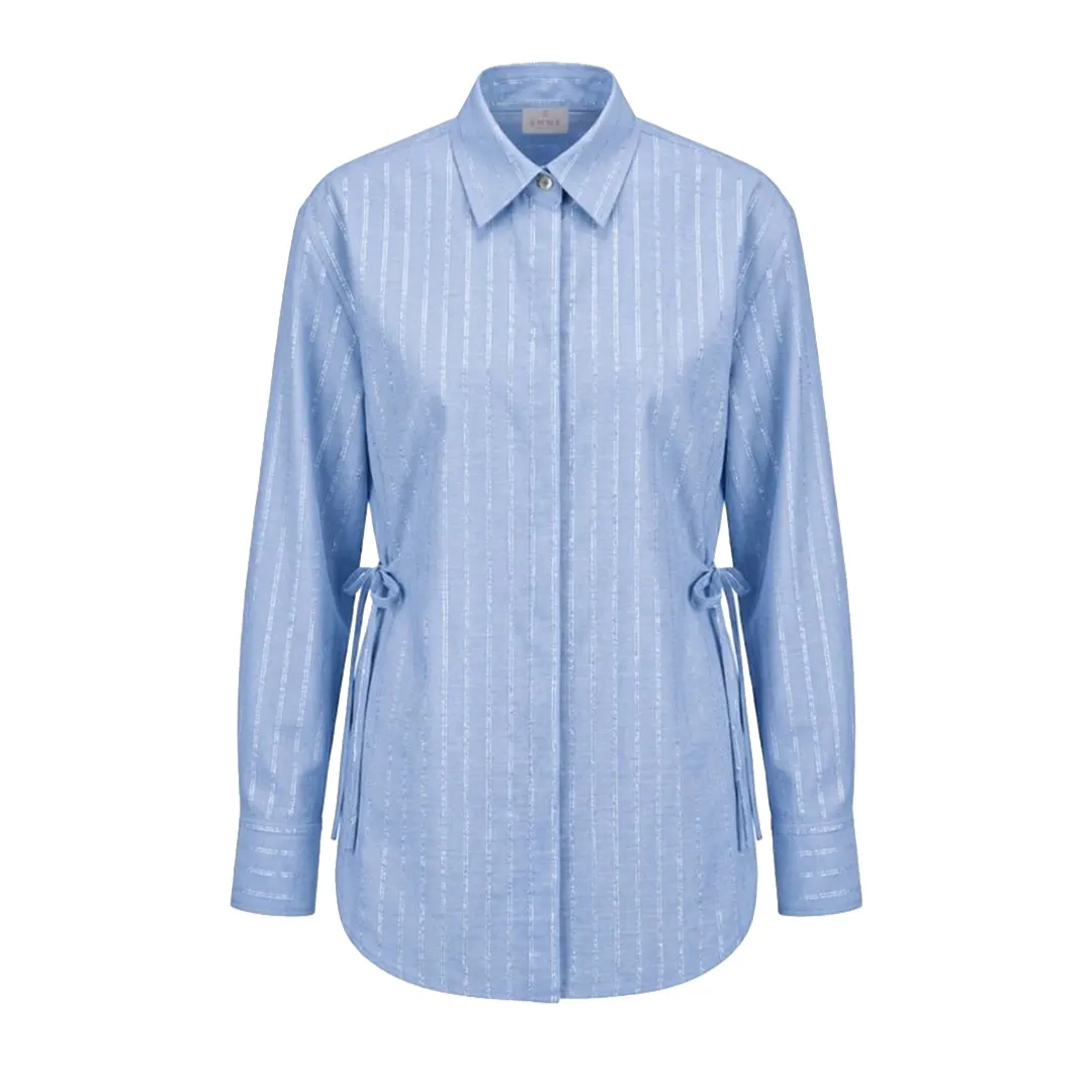 Camicia Over Donna - Azzurro - 28/42