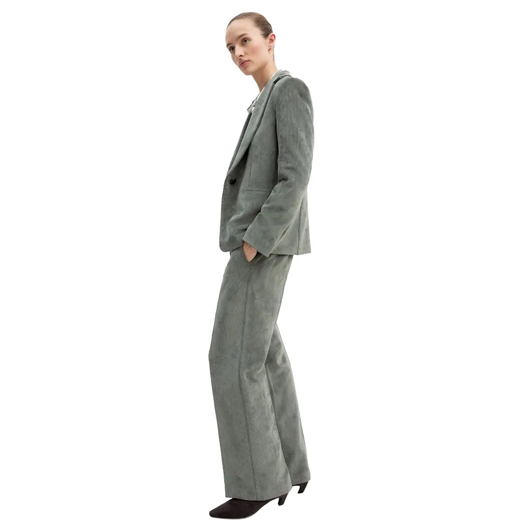Pantalone Velluto Donna - Verde Scuro - 28/42
