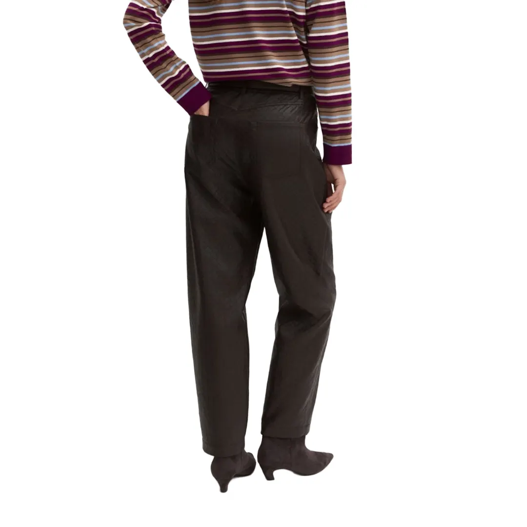 Pantalone Barrel Donna - Moro - 26/40