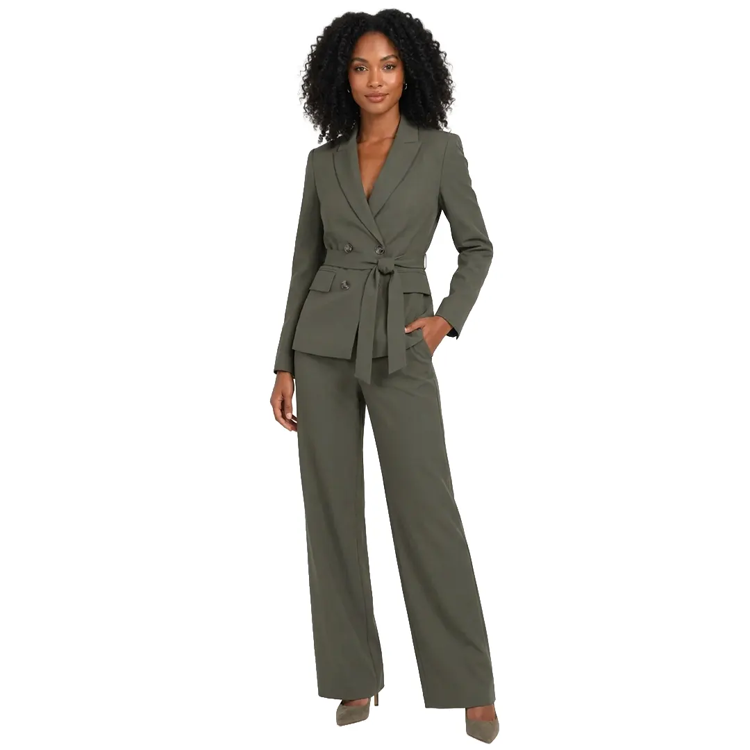 Tailleur Cintura Donna - Verde Scuro - 26/40