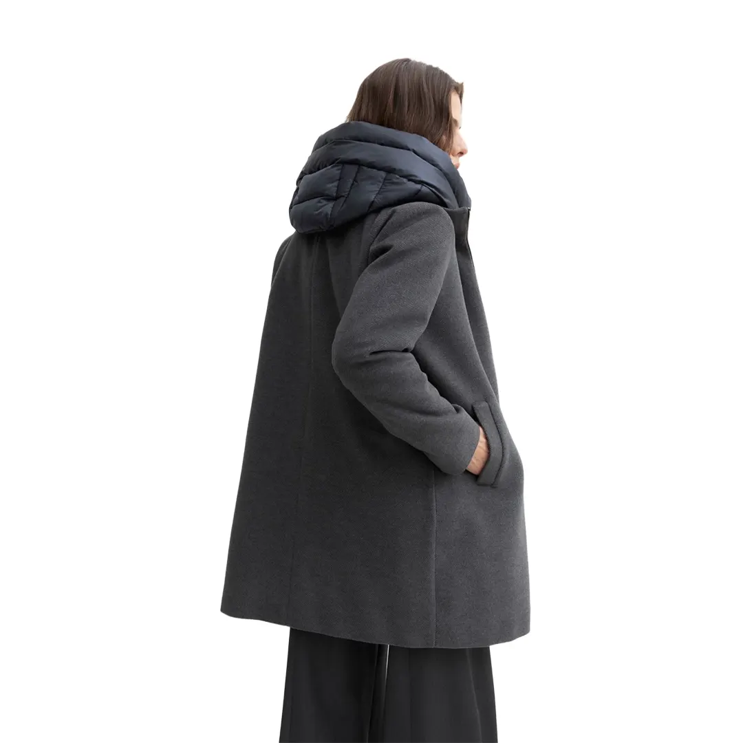Cappotto Imbottito Donna - Grigio - 26/40