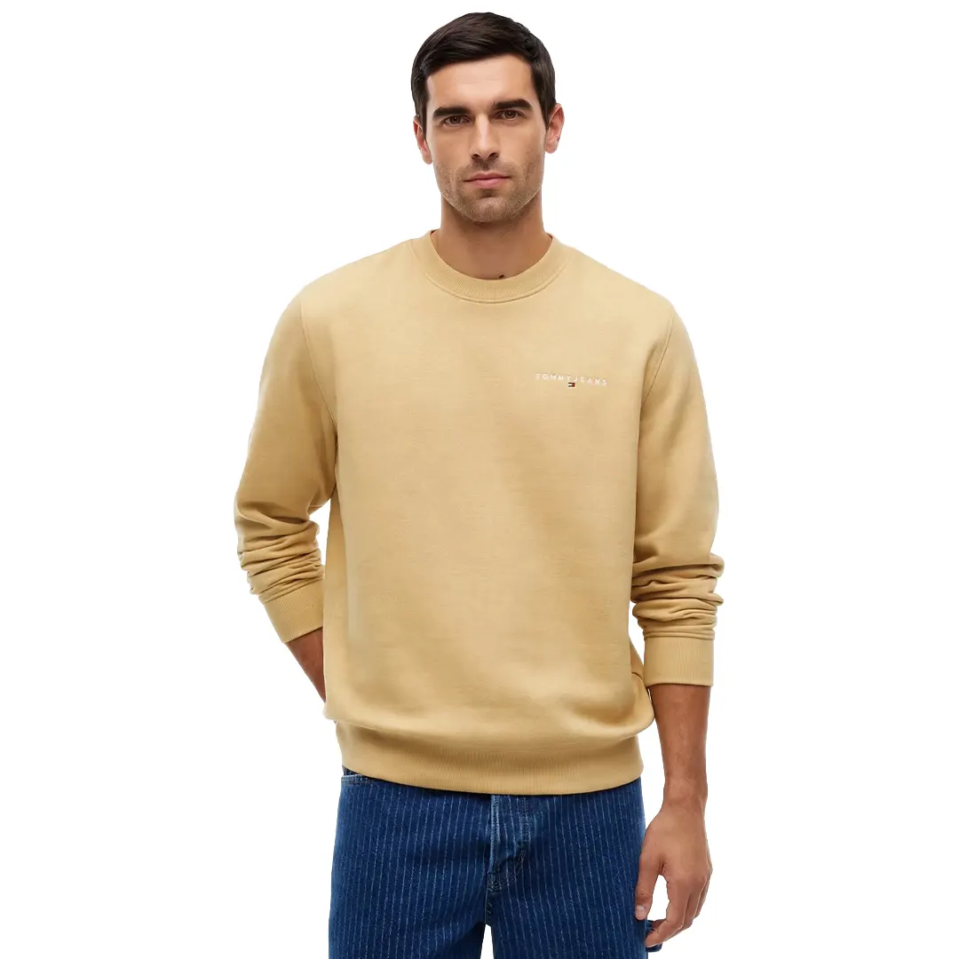 Felpa Girocollo Felpata - Beige Sandy - S