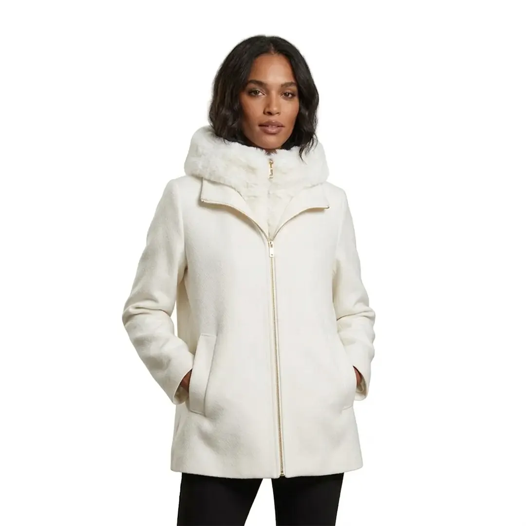 Cappotto Imbottito Donna - Panna - 26/40
