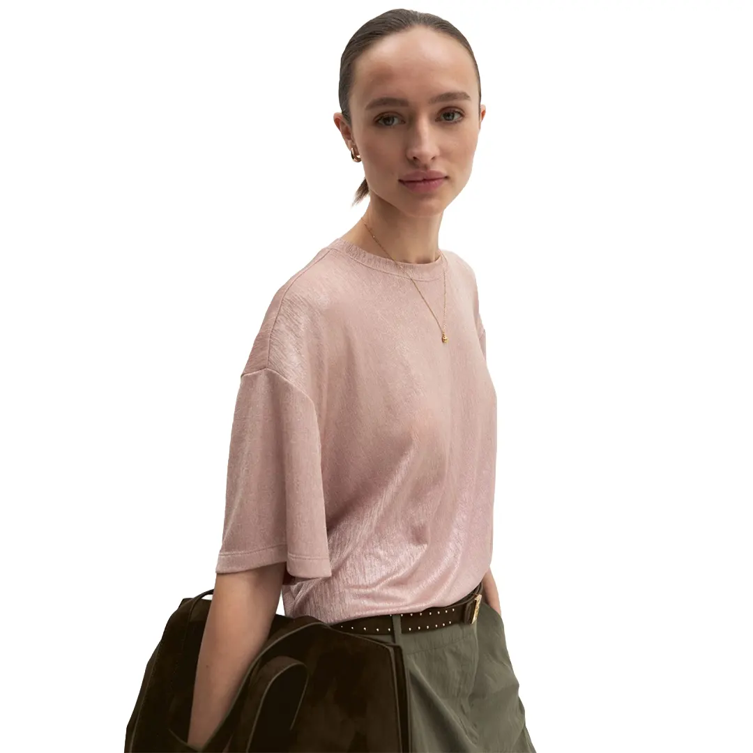 T-Shirt Jersey Donna - Rosa - S