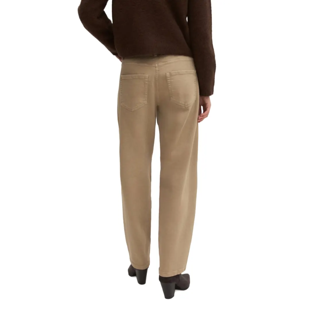 Jeans Barrel Donna - Beige - 24/38