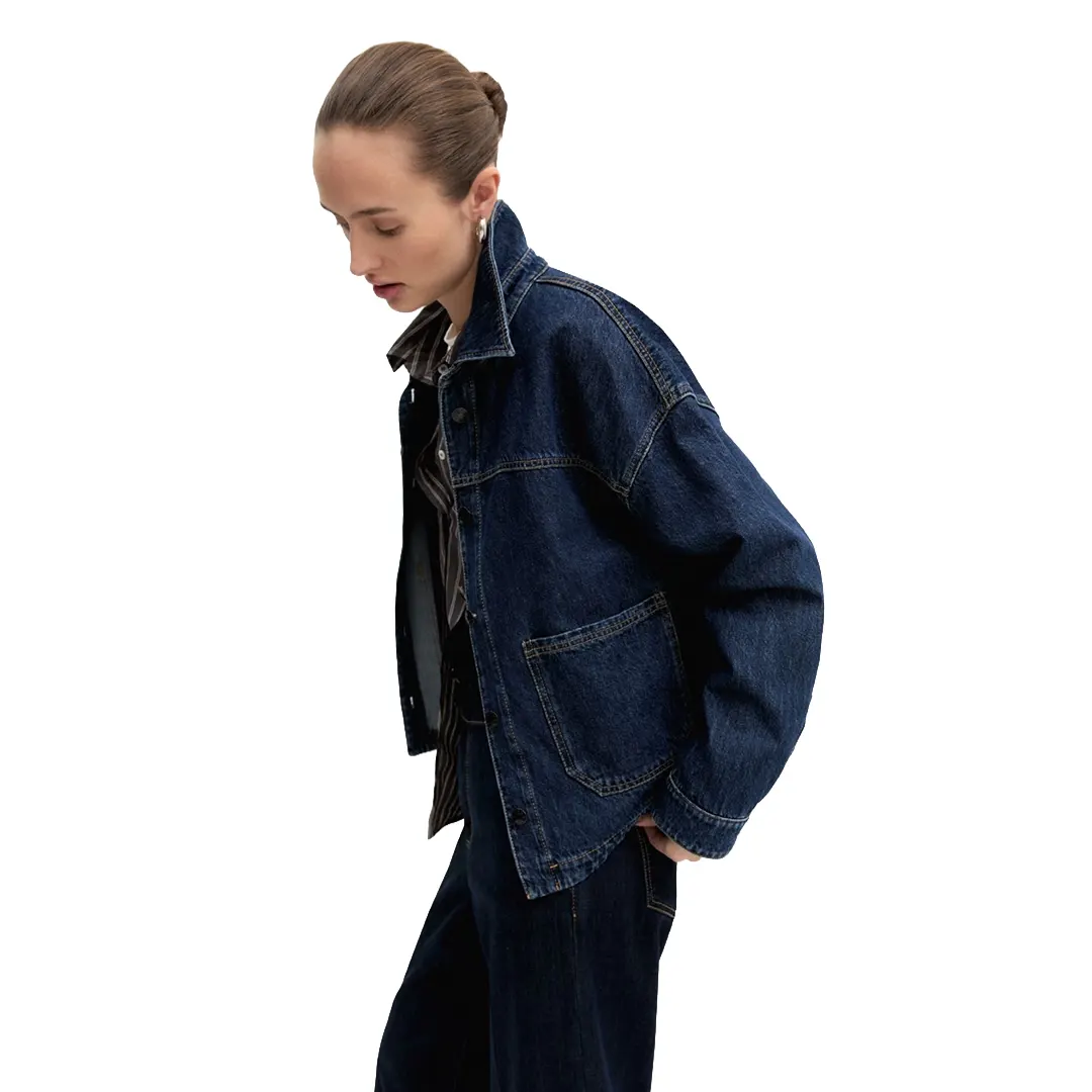 Giacca Denim Donna - Denim Scuro - 28/42