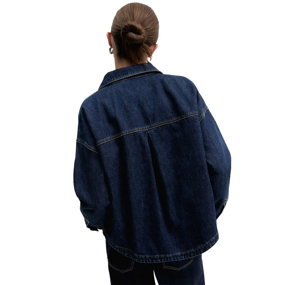 Giacca Denim Donna - Denim Scuro - 28/42