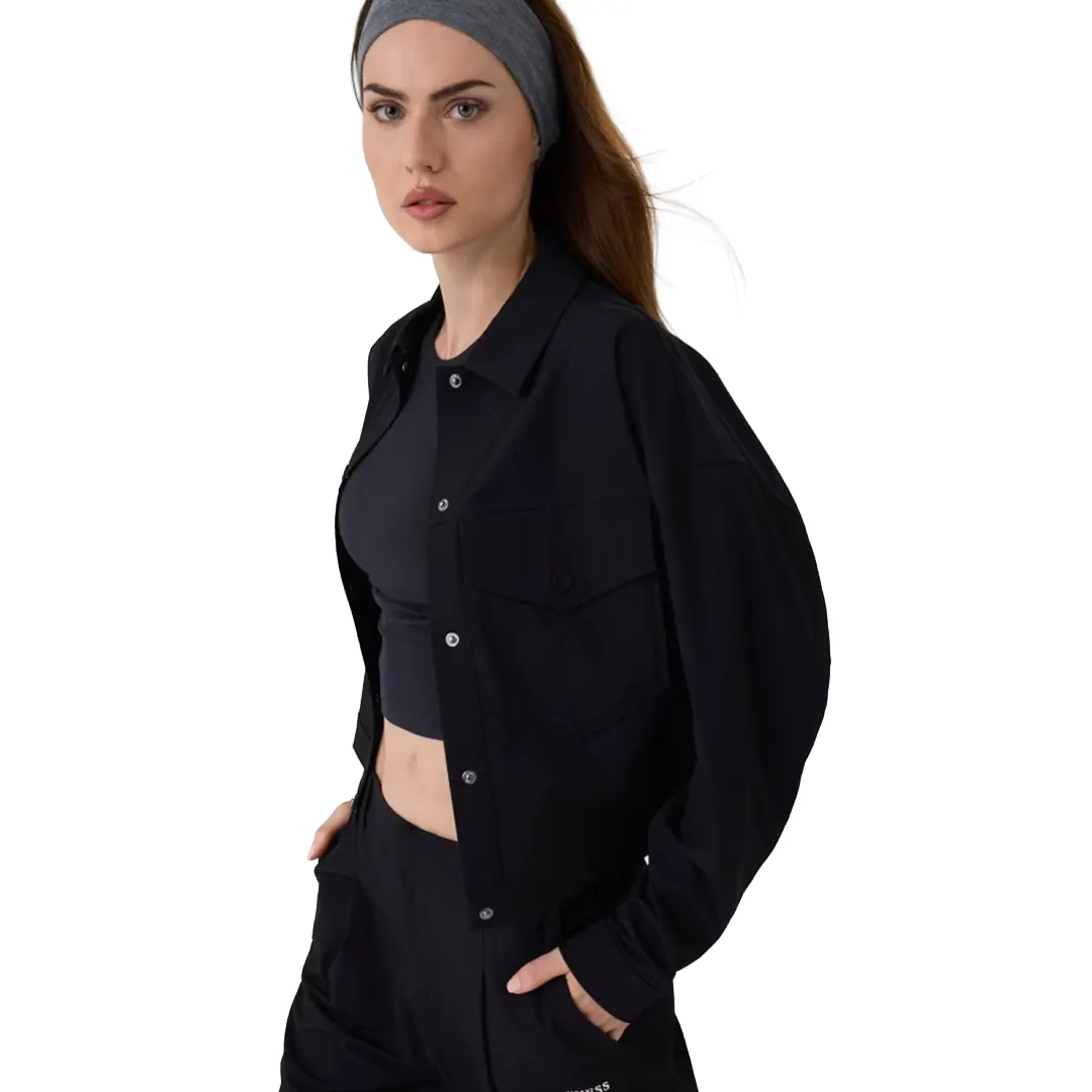 Giacca Nylon Donna - Nero - XS