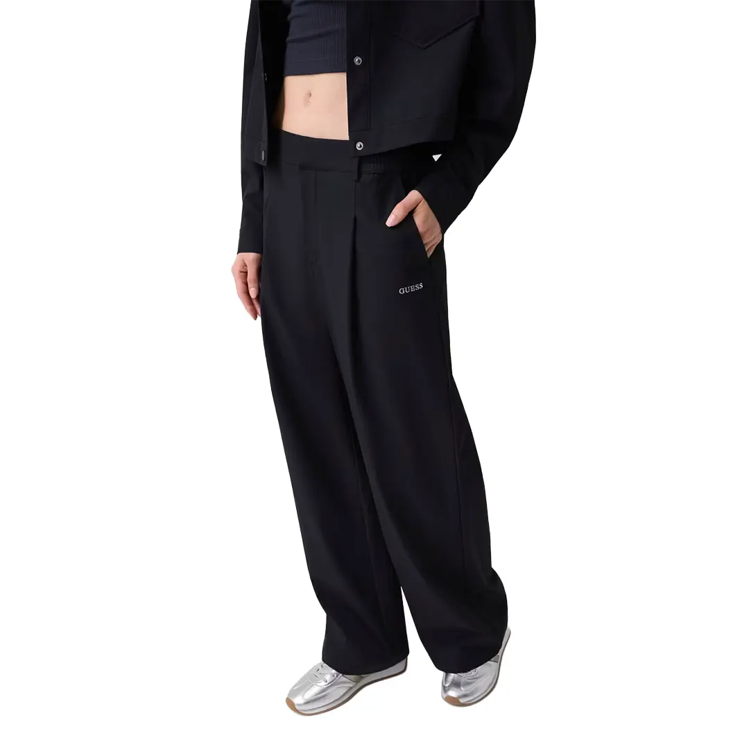 Pantalone Nylon Donna - Nero - XS