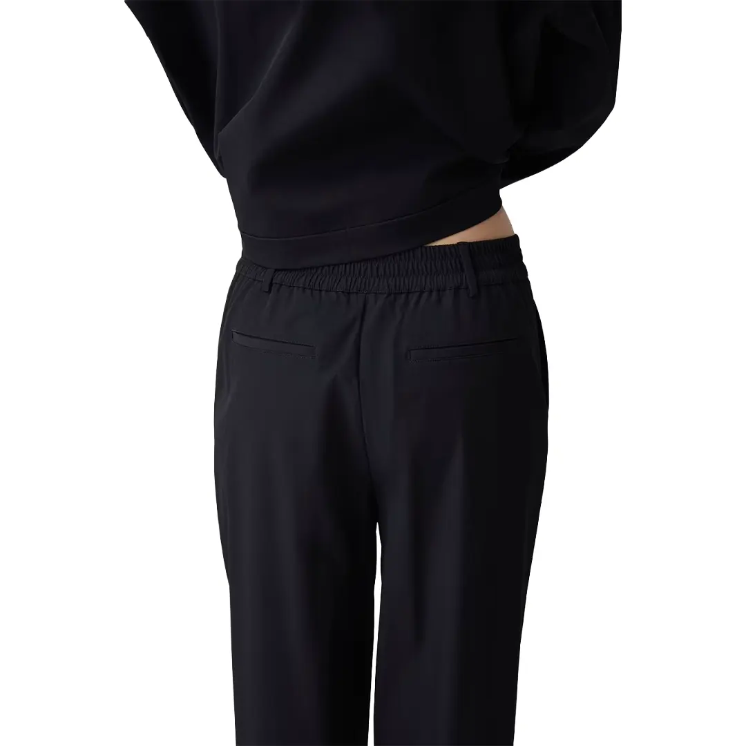 Pantalone Nylon Donna - Nero - XS