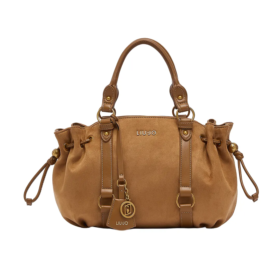 Borsa A Mano - Suede Cammello