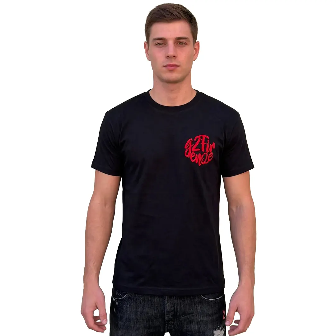 T-Shirt - Nero Rosso - XS