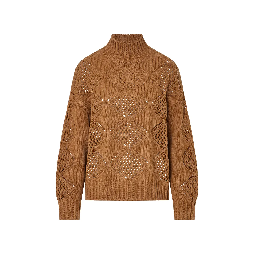 Collo Alto Donna - Cocoa Creme - XS