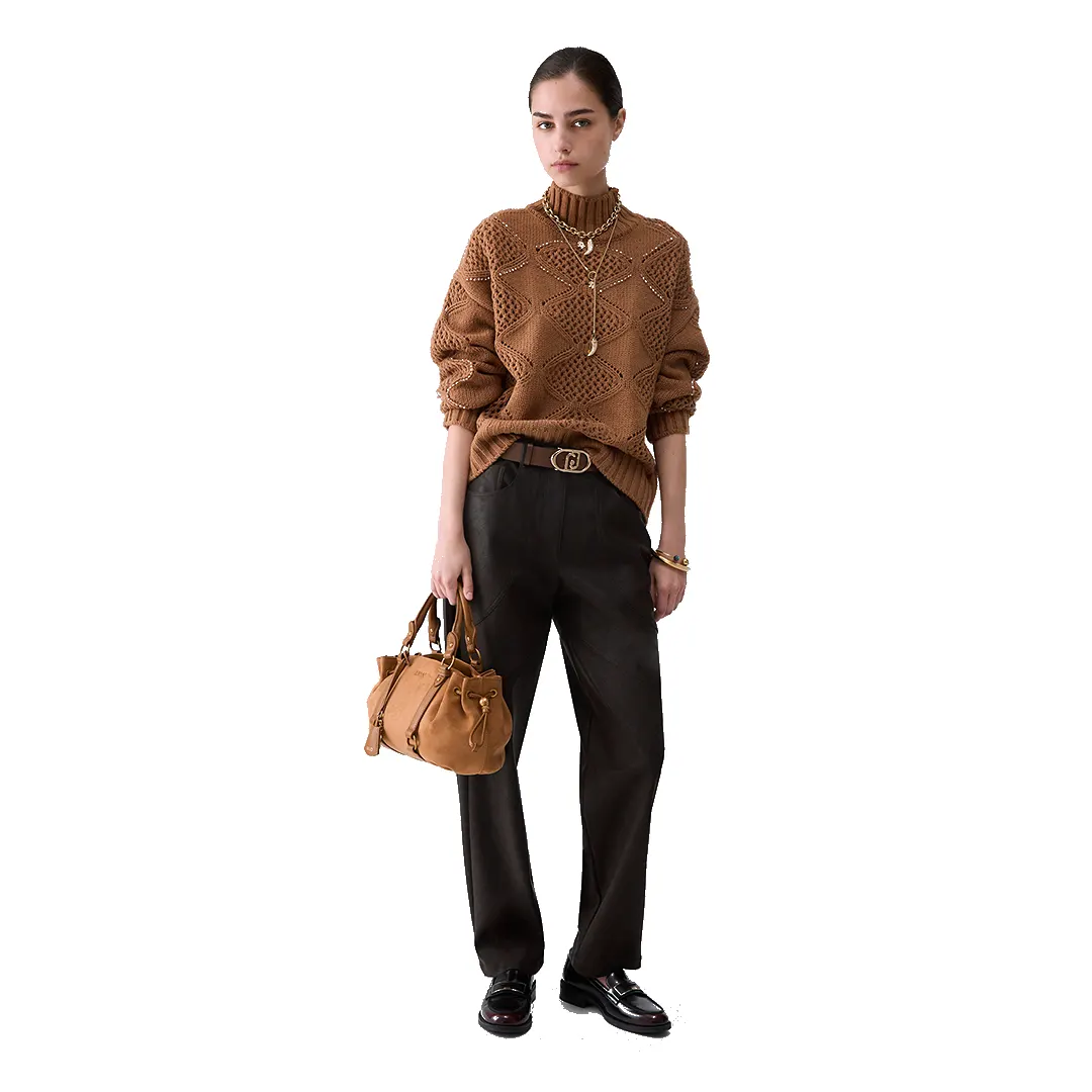 Collo Alto Donna - Cocoa Creme - XS
