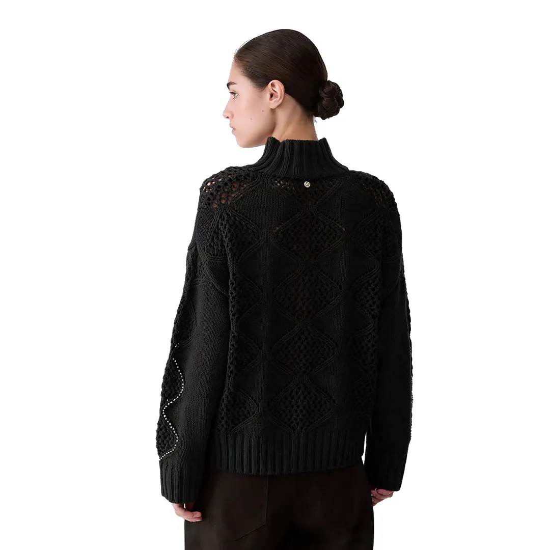 Collo Alto Donna - Nero - XS