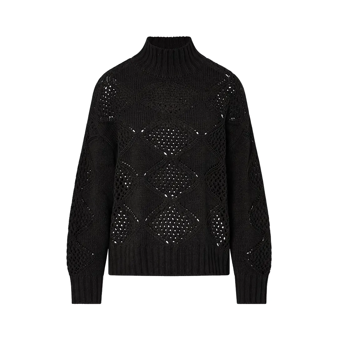 Collo Alto Donna - Nero - XS