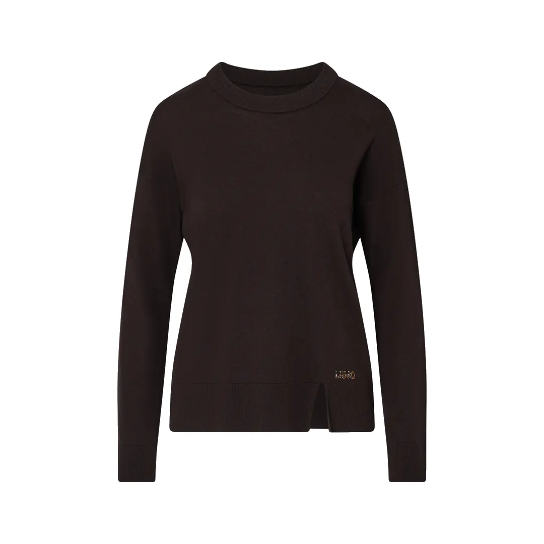 Maglia Girocollo Donna - Mole Brown - XS