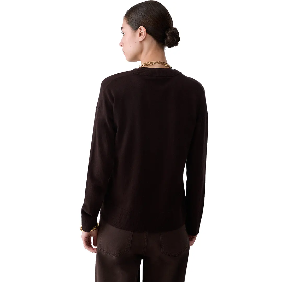 Maglia Girocollo Donna - Mole Brown - XS