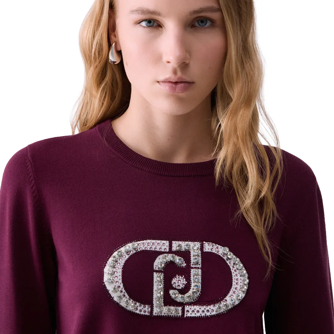 Maglia Girocollo Donna - Red Auberg L9625 - XS