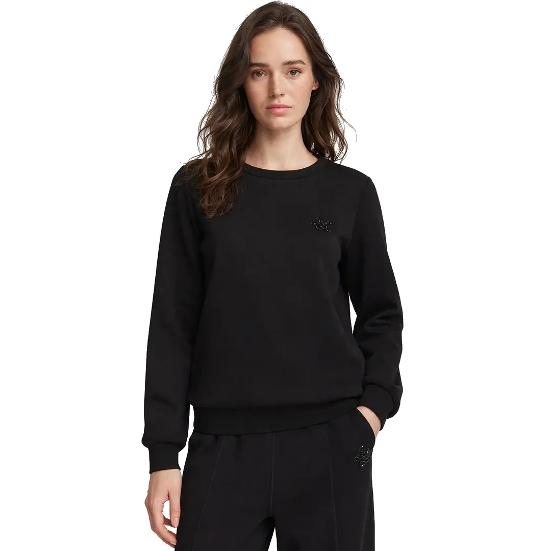 Felpa Donna - Nero - XS