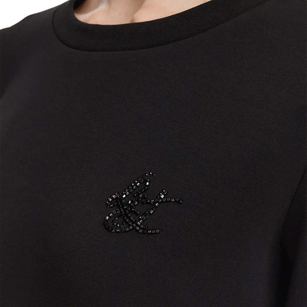 Felpa Donna - Nero - XS
