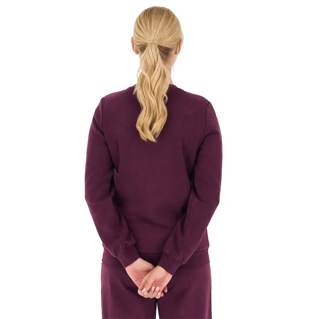 Felpa Donna - 91718 Red Aubergine - S