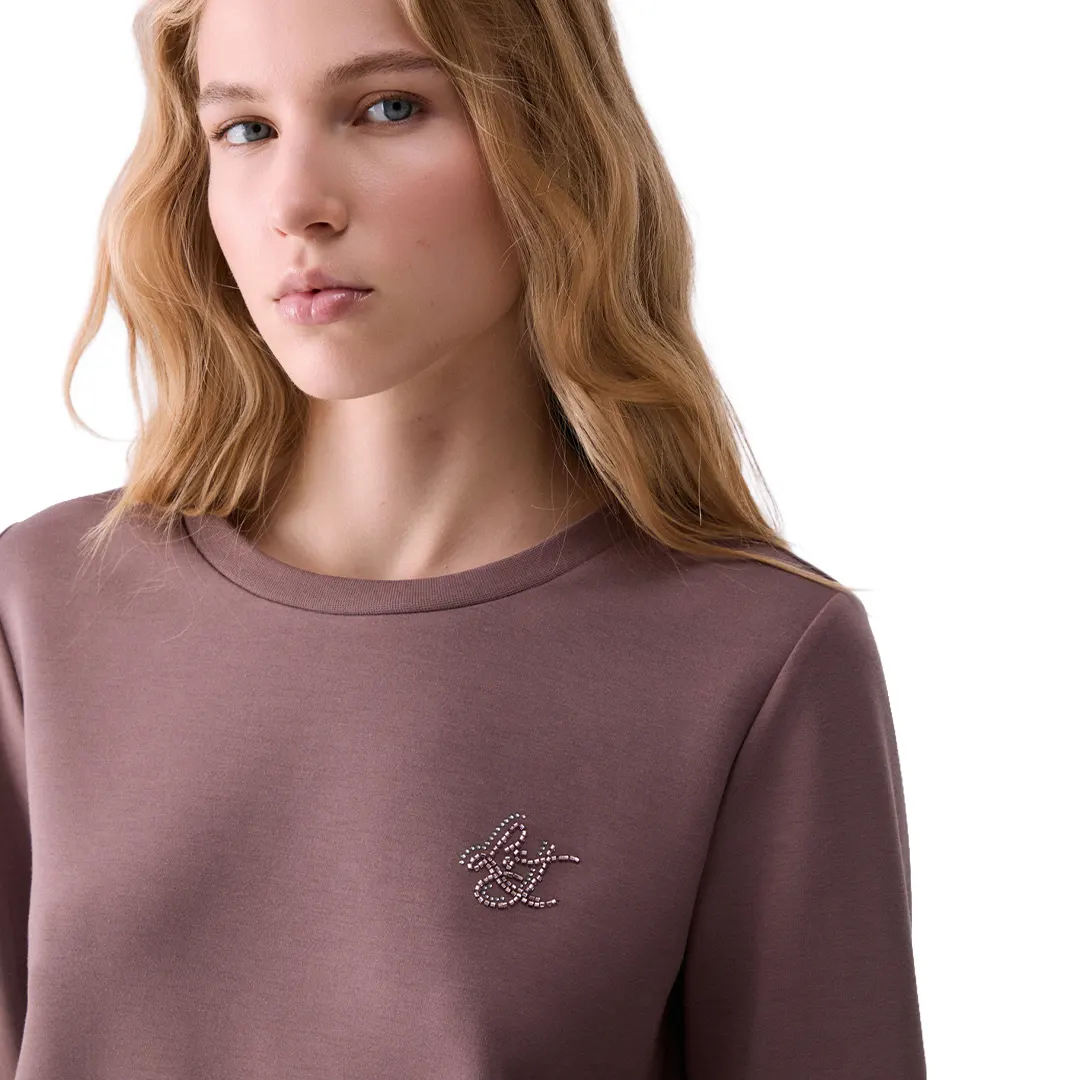 Felpa Donna - 81409 Glace - XS