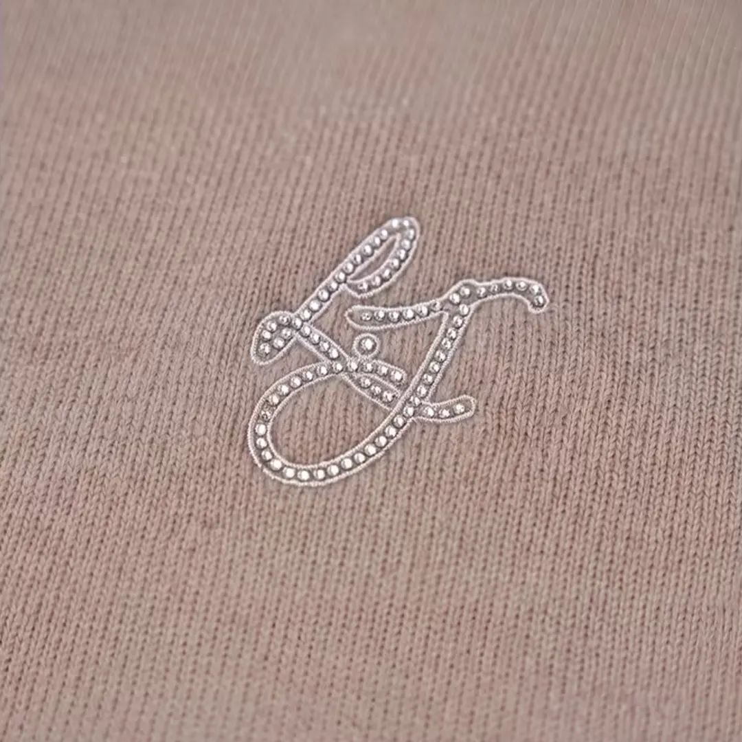 Maglia Girocollo Donna - Castagna - XS