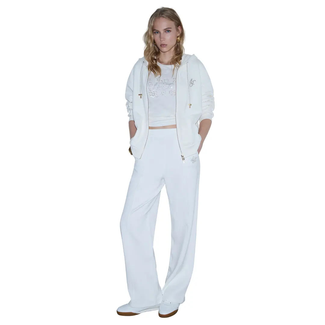 Pantatuta Donna - Bianco Lana - XL