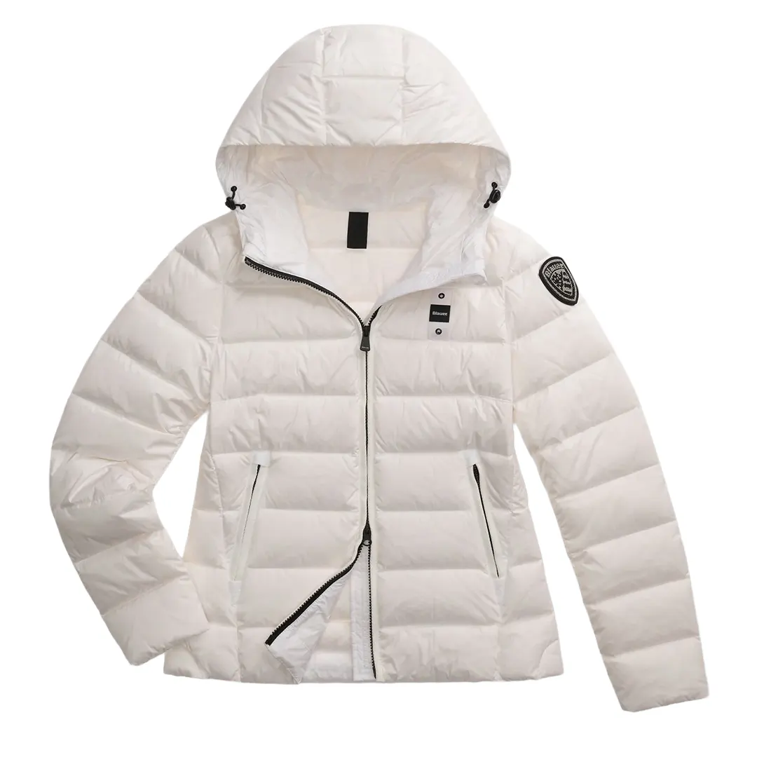 Piumino Cappuccio Charme Donna - Bianco - XS
