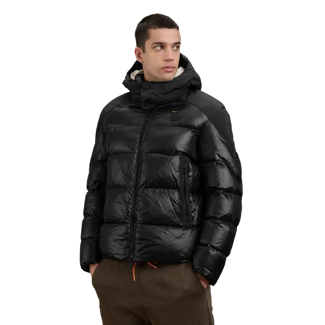 Piumino Cappuccio Kiernan - Nero - S