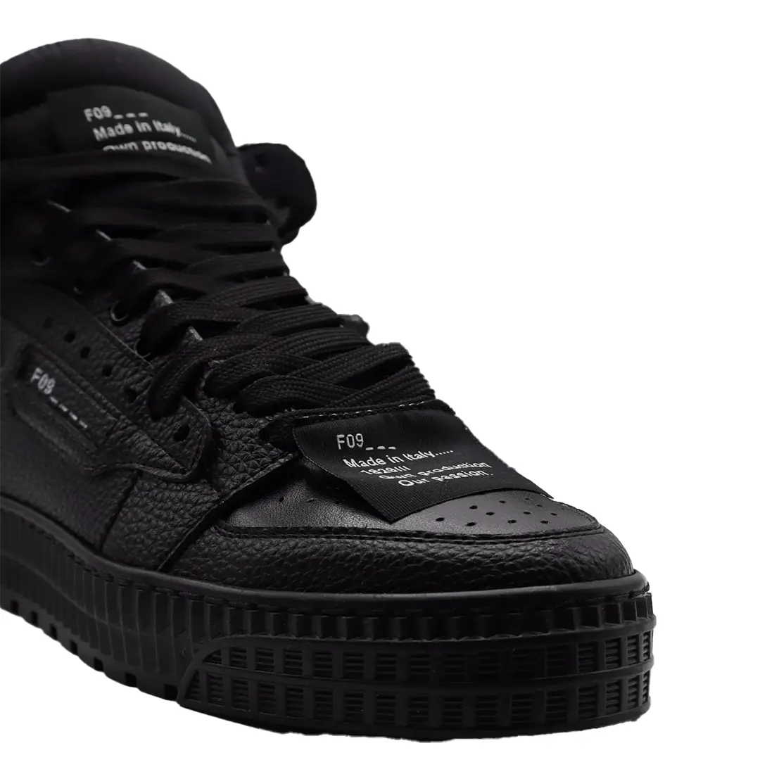 Scarpa Alta Unisex - Nero - 36