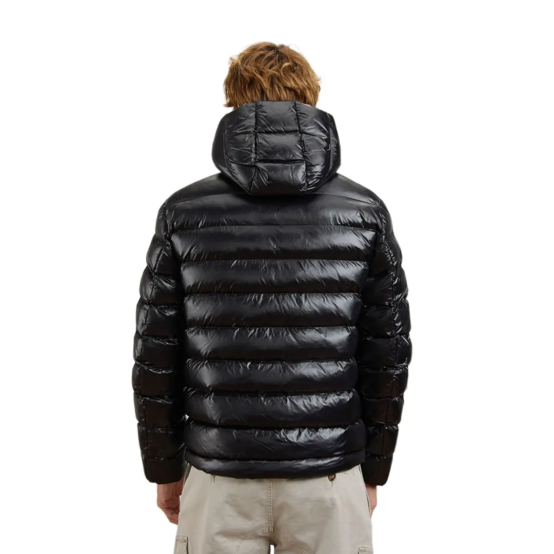 Piumino Cappuccio Adams - Nero 999EI - S