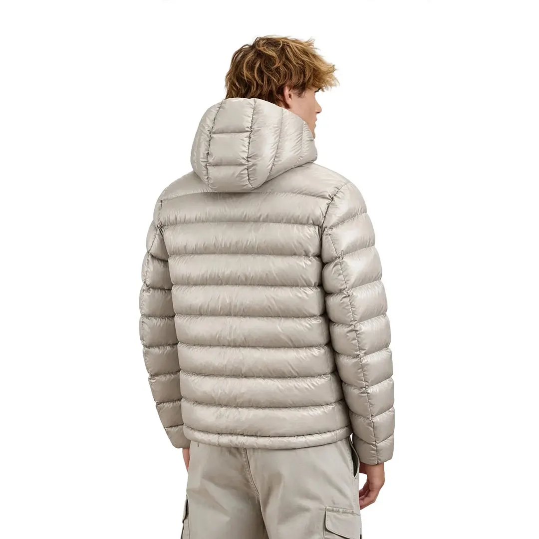 Piumino Cappuccio Adams - Grigio Nebbia - S