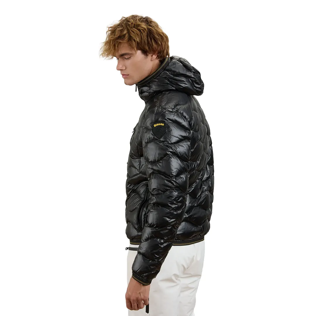 Piumino Onde Wave - Nero - S