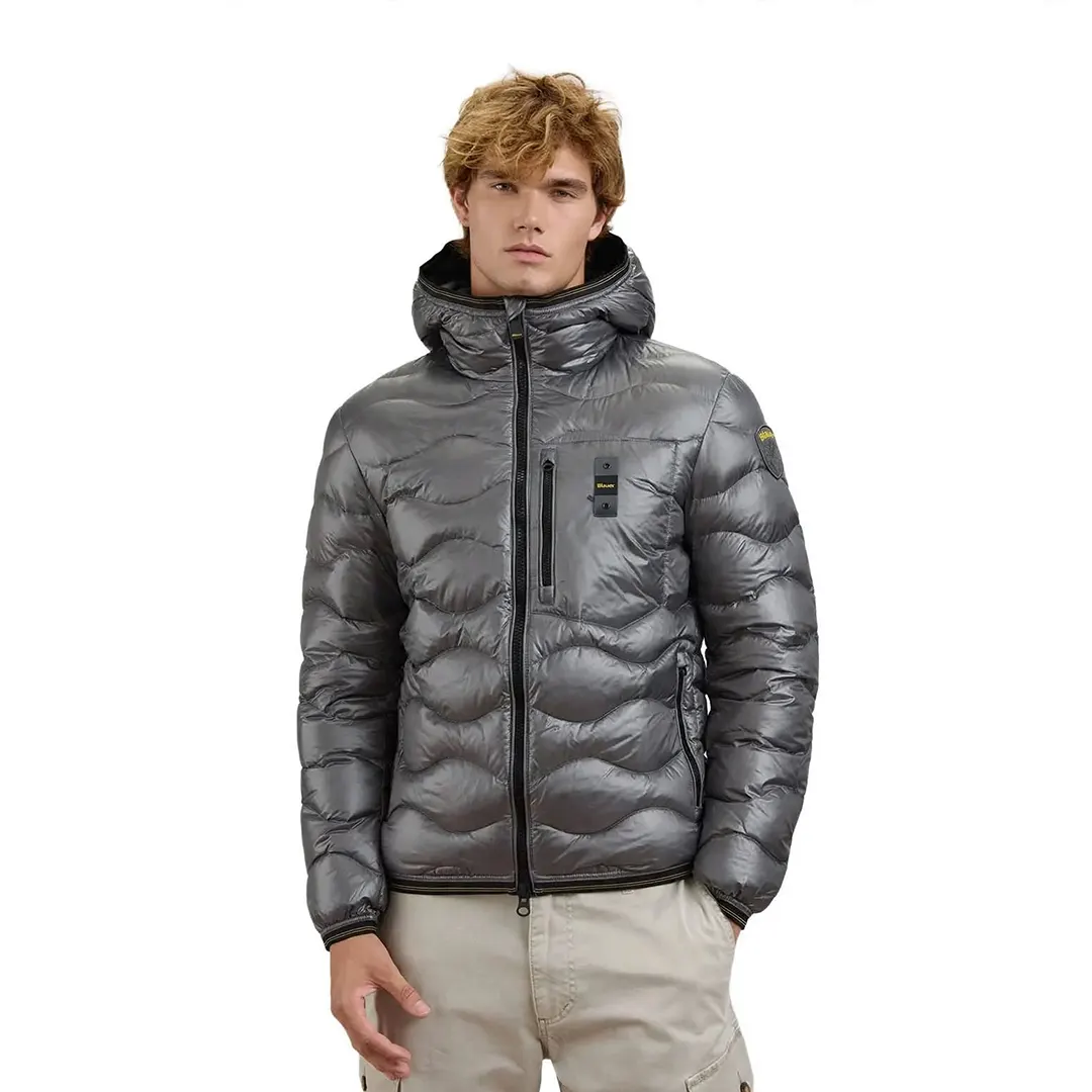 Piumino Onde Wave - Grigio - S