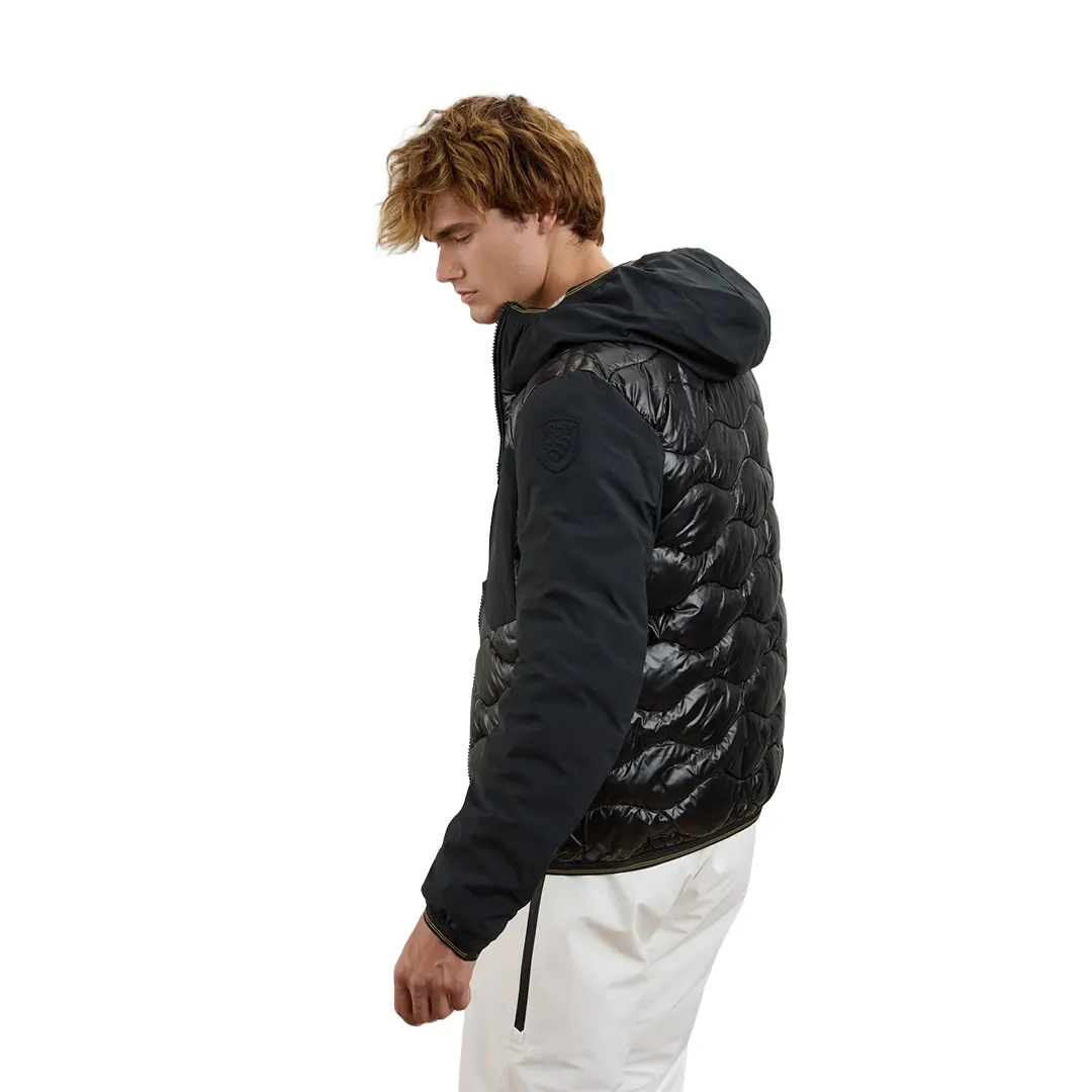 Piumino Maniche Neoprene Albert - Nero - S